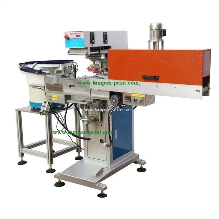 Automatic 1 Color Metal Caps Pad Printer